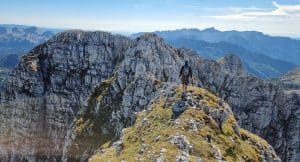 Prečenje grebena Lepega Špičja in Travniške doline